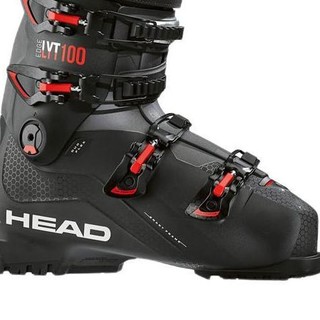 HEAD 海德 Edge Lyt 100 男子滑雪鞋 6092362021 黑红 42