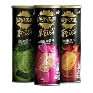 Lay's 乐事 薯片工坊组合装 混合口味 104g*3罐