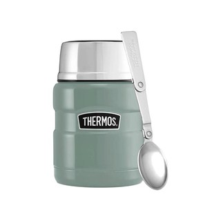 THERMOS 膳魔师 焖烧杯 470ml*2 鸭蛋青色