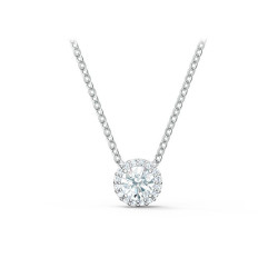 swarovski施华洛世奇520礼物angelic灵粹优雅125周年纪念款项链镀白