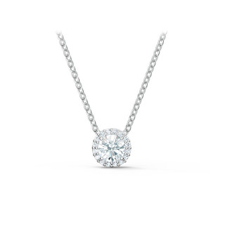 施华洛世奇 圣诞礼物Una项链女轻奢气质送女友 125周年镀白金色5567931