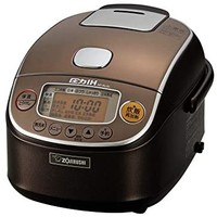 ZOJIRUSHI 象印 电饭煲 压力IH式 3合 极炊 黑色厚釜内胆 棕色 NP-RL05-TA 需配变压器