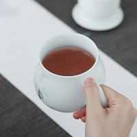 逸品春秋 苹果杯 茶杯 340ml 竹