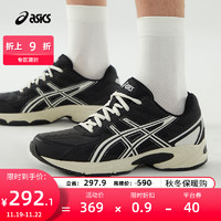 ASICS 亚瑟士 跑步鞋轻便透气运动鞋男鞋复古休闲鞋GEL-170TR 黑色 37