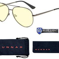 GUNNAR 光纳 游戏眼镜 | 蓝光阻挡眼镜 | Gunnar Maverick/Gunmetal |