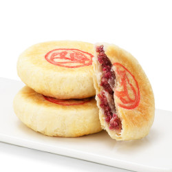 dxc稻香村鲜花玫瑰饼300g