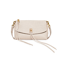 REBECCA MINKOFF Rebecca Minkoff 瑞贝卡·明可弗 品牌直供 REBECCA MINKOFF 瑞贝卡·明可弗 简约百搭流苏黑色单肩包HS21EDNX51