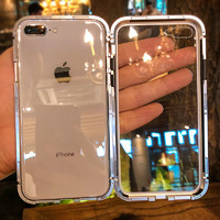 GYKZ 苹果8plus手机壳7plus万磁王iPhone7双面玻璃