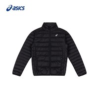 ASICS 亚瑟士 男式轻量 羽绒夹克 时尚 羽绒服 2031B879-002 黑色 XL