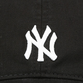 MLB 美国职棒大联盟 男女款棒球帽 32CP77 小标NY款 黑色