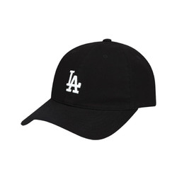 MLB 美国职棒大联盟 男女款棒球帽 32CP77 小标LA款 黑色