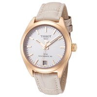 限新用户：TISSOT 天梭 女士自动机械表 T1012073603100