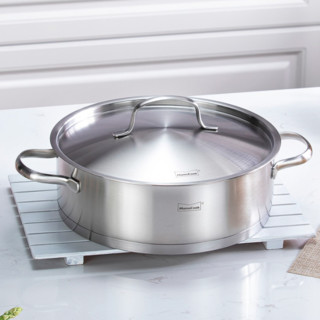 Momscook 慕厨 TL2808 火锅(28cm、304不锈钢、带盖)