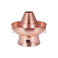 隆顺铜艺 鸳鸯锅(36cm、铜)