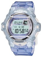 CASIO 卡西欧 BABY-G 女式数码手表树脂带 – bg-169r