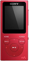 SONY 索尼 Sony 索尼 NW-E394 Walkman 音乐播放器 8GB (存储照片，FM收音功能)，红色