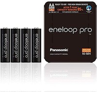Panasonic 松下 eneloop pro,Ready-to-Use 镍氢电池,AA Mignon,4件装