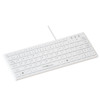 COOLXSPEED k1802 83键 有线薄膜键盘 白色 无光