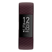 fitbit Charge 4 智能手环 玫瑰木色 硅胶表带 (蓝牙、GPS、心率)