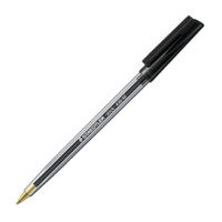 STAEDTLER 施德楼 430M 拔帽式圆珠笔 黑色 0.7mm 单支装