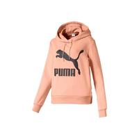 PUMA 彪马 CLASSICS LOGO 女子运动卫衣 595915-88 肉粉色 M