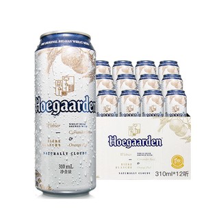 Hoegaarden 福佳 比利时风味白啤酒 310ml*12听