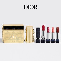 Dior 迪奥 圣诞限定 烈艳蓝金唇膏四只装（#999＋#466＋#858＋#862）