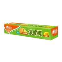 有券的上：心相印 一次性保鲜膜盒装食品级PE冰箱微波炉通用25cm*50米