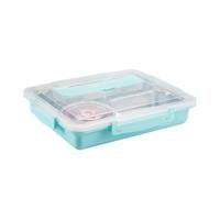 MAXCOOK 美厨 MCFT286 饭盒 5格 1.5L 蓝色