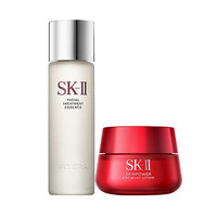 SK-II 护肤套装 (PITERA精华系列护肤精华露230ml+大红瓶系列赋能焕采精华霜轻盈型50g)