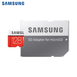 SAMSUNG 三星 EVO Plus MicroSD存储卡 128GB + SD卡套