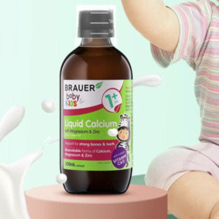 Brauer 蓓澳儿 小绿瓶系列 婴幼儿钙镁锌 200ml