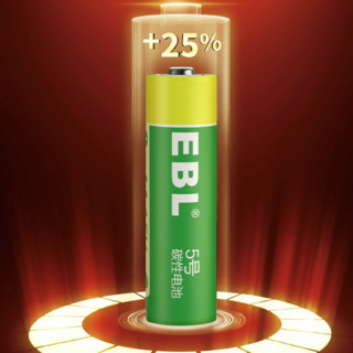 EBL 赢豹 5号碳性电池 1.5V 40粒装