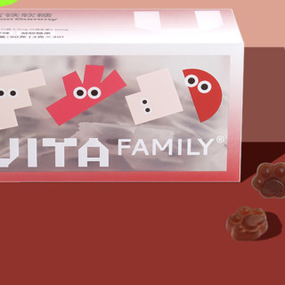 VITA FAMILY 富铁软糖 红枣味 90g*3盒