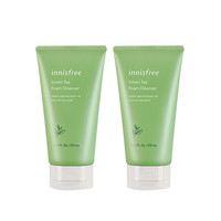 innisfree 悦诗风吟 绿茶精萃保湿洁面乳 70ml*2