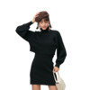 SLY 斯赖 女士针织连衣裙套装 038EAZ73-5230 黑色 S