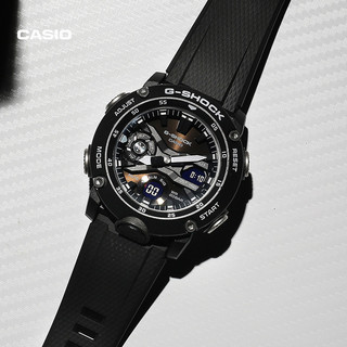 CASIO 卡西欧 G-SHOCK系列 男士石英表 GA-2000S-1A