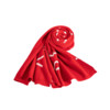 Siggi 女士羊毛围巾 SI91472A 新年红/月光白 200*50cm