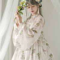 青LO原创 本草纲目小外套 Lolita洛丽塔 女士外套