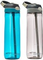 contigo 康迪克 Contigo 自动喷水 Ashland 水瓶 Smoke & Scuba 2-Pack 2 件装