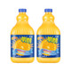 PLUS会员、有券的上：大湖 明朗橙口味果汁 2L*2瓶