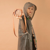 iridescence new york 纽约IRIDESCENCE女包 IRI's包包女糖果色2019新款小众原创设计透明包子母包PVC真皮包ice cube