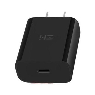 ZMI HA716 手机充电器 Type-C 20W+Type-C转Lightning 数据线 编织 1m 红黑色