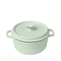 SUPOR 苏泊尔 经典系列 ET24MF01-G 炖锅(24cm、3.8L、铸铁、奶绿)