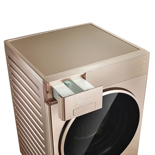 Panasonic 松下 罗密欧L系列 XQG100-LD16R 洗烘一体机 10kg 金色