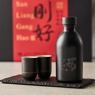 SAN LIANG 三两 赤子酱 2021限量款 53%vol 酱香型白酒 150ml*6瓶 新年礼盒装