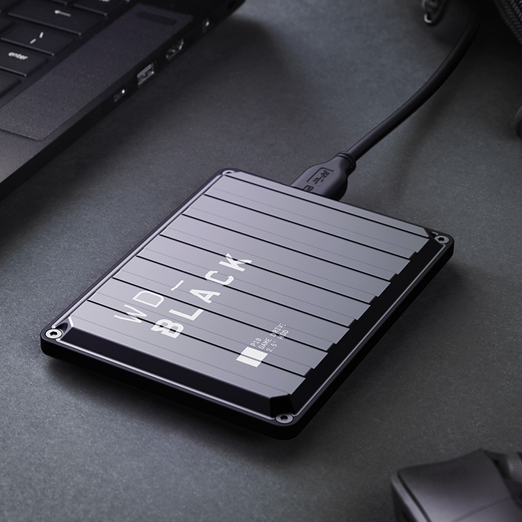 WD_Black P10系列 2.5英寸Micro-B便携移动机械硬盘 USB3.0