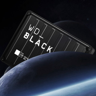 Western Digital 西部数据 WD_Black P10系列 2.5英寸Micro-B便携移动机械硬盘 4TB 黑色 USB3.0 WDBA3A0040BBK