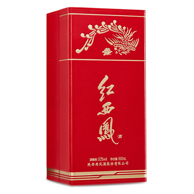 西凤酒红西凤52%vol 凤香型白酒500ml 单瓶装【报价价格评测怎么样