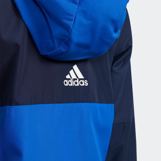 adidas 阿迪达斯 LK B URBAN JKT 小童夹克外套 FM9733 科技靛蓝/白 176cm